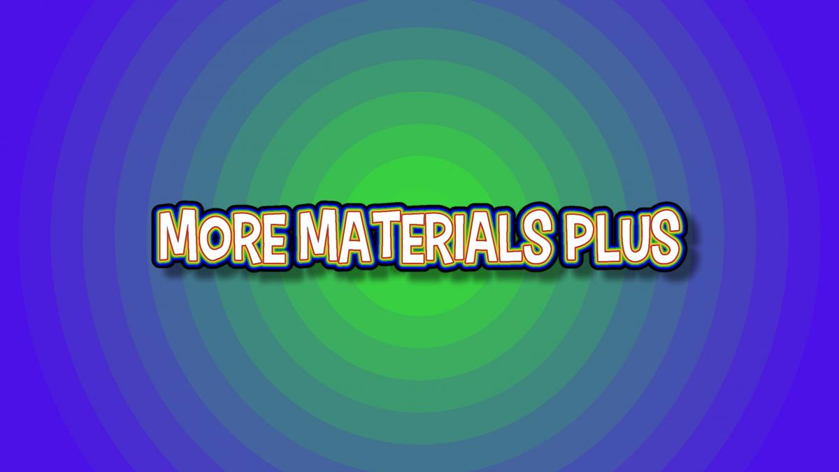 More Materials Plus BETA MCreator